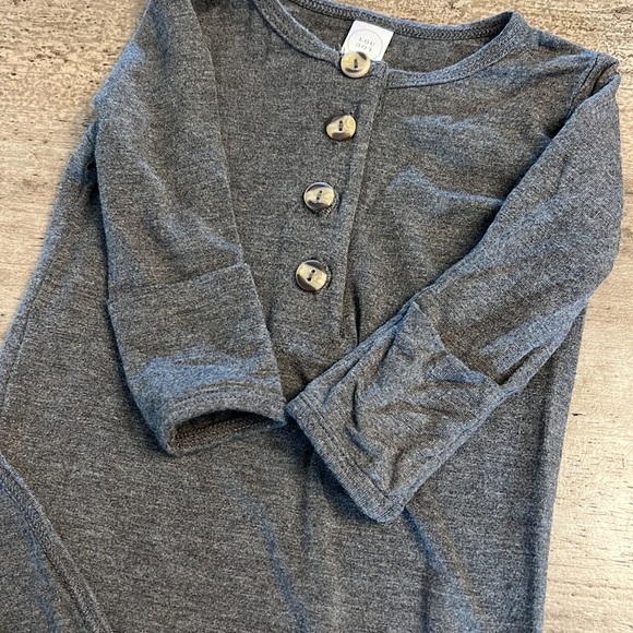 Lou Lou company gown charcoal grey - Picture 3 of 4